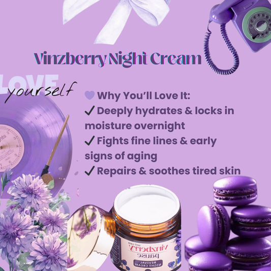 Why VINZBERRY’s Revival Night Cream is the Secret Weapon Your Skin Needs