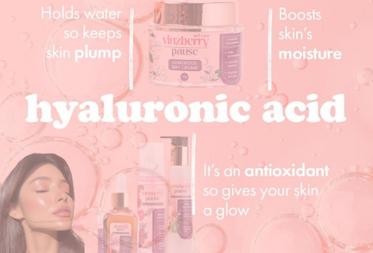 How VINZBERRY Incorporates Hyaluronic Acid for Maximum Efficacy