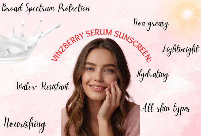 VINZBERRY’s Serum Sunscreen: Your Ultimate Shield for Healthy Skin