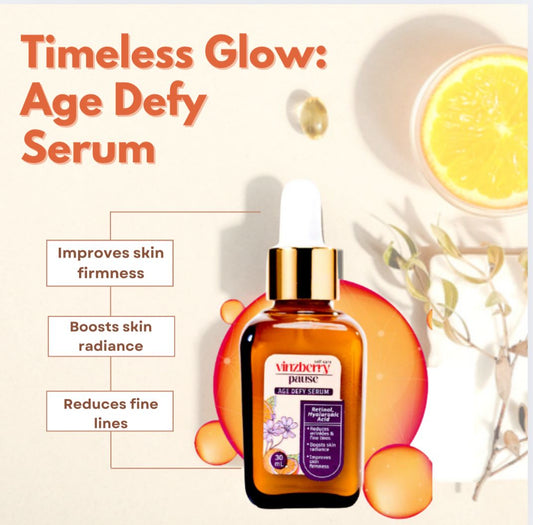 Why Your Skincare Routine Is Aging You—And How VINZBERRY’s Age Defy Serum Can Save It!