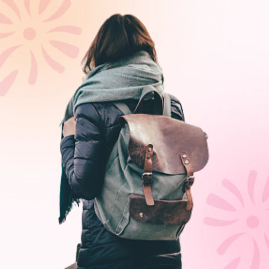 Here's a sneak-peak into an Ideal Female Backpack!