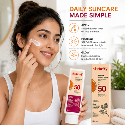 3-in-1 Serum Sunscreen SPF 50+ PA++++