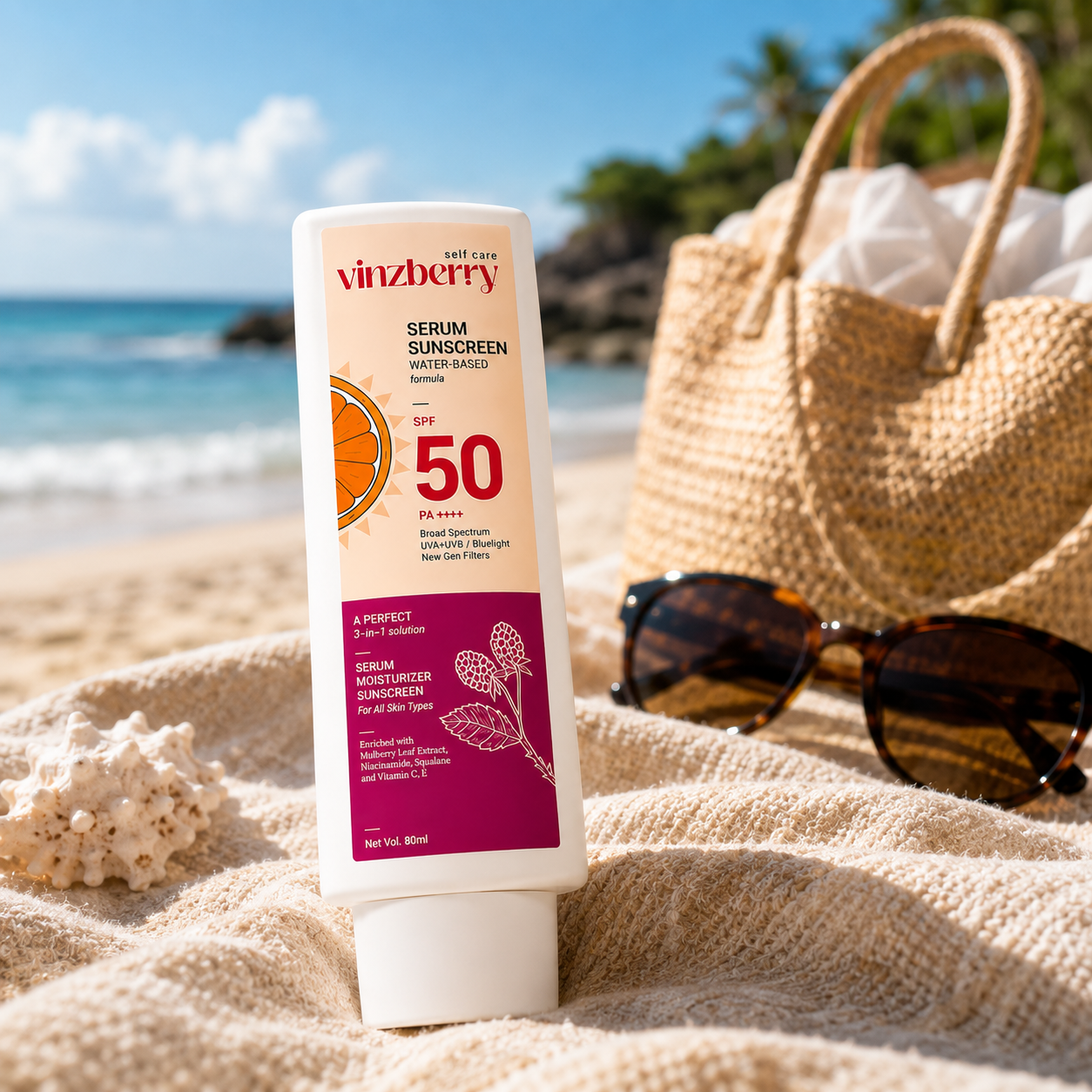 3-in-1 Serum Sunscreen SPF 50+ PA++++