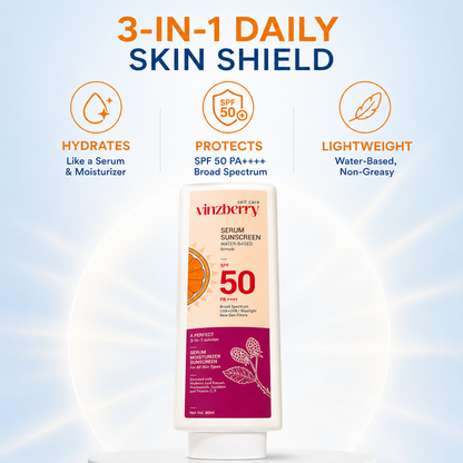3-in-1 Serum Sunscreen SPF 50+ PA++++