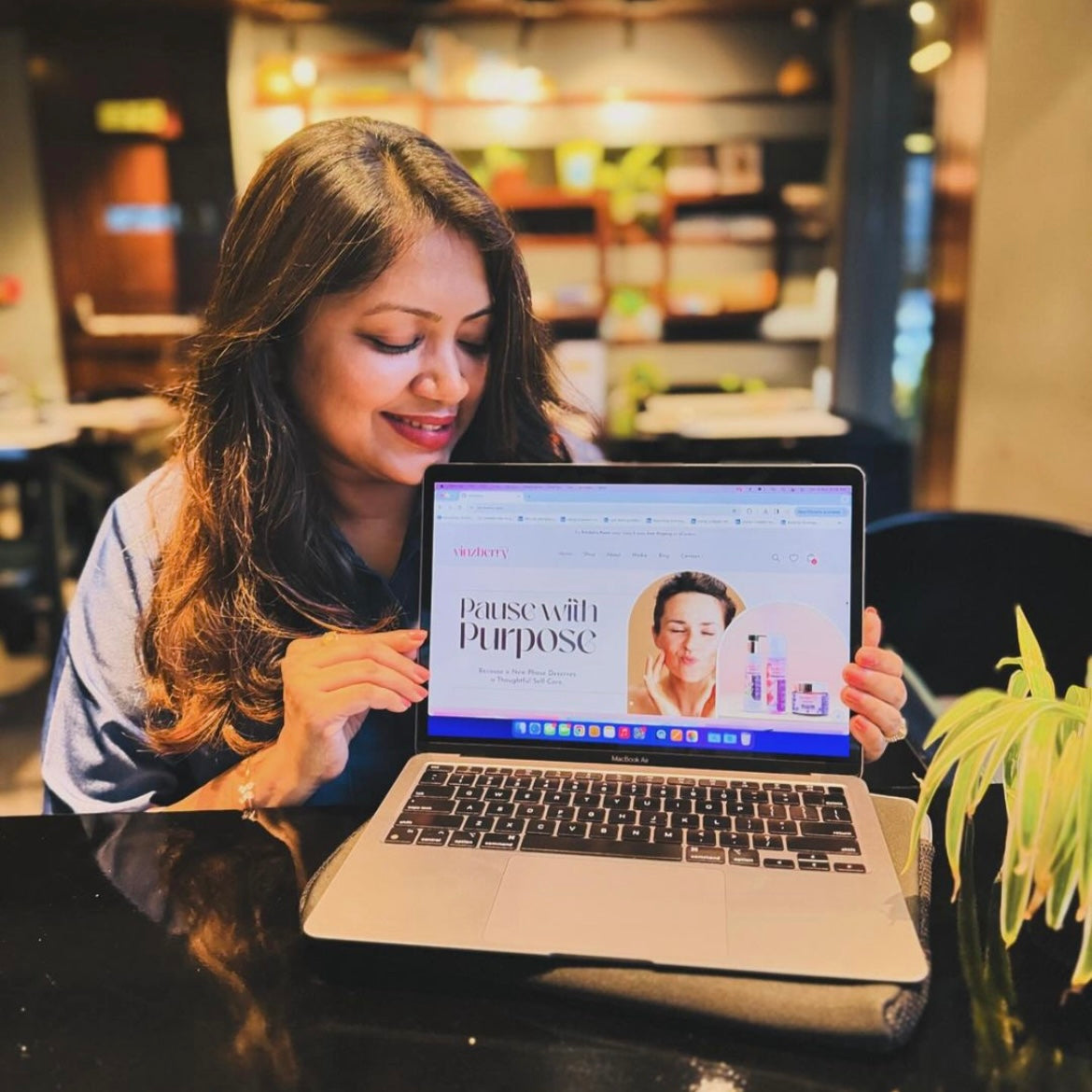 Vineeta Agrawal, founder of VINZBERRY