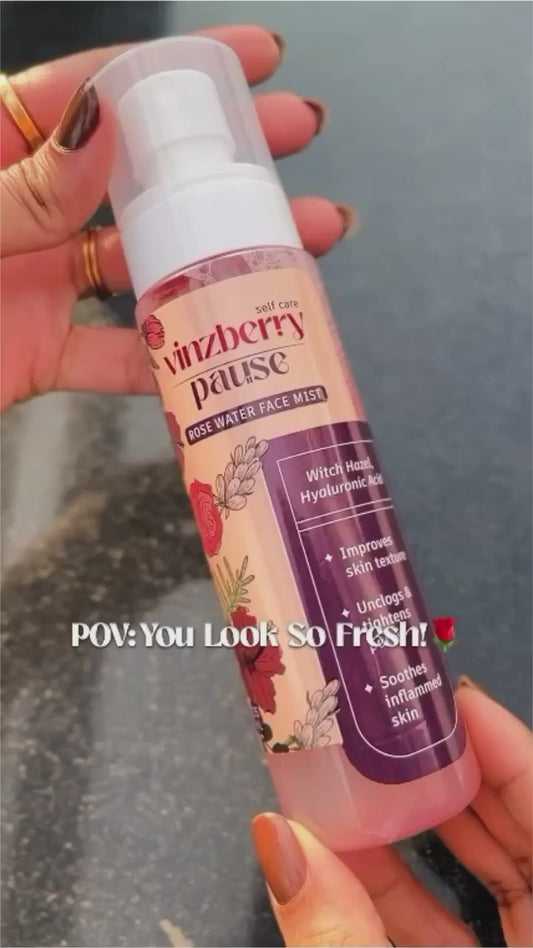 Rose Water Face Mist